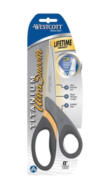 Westcott Titanium Bonded UltraSmooth Scissors (14100)