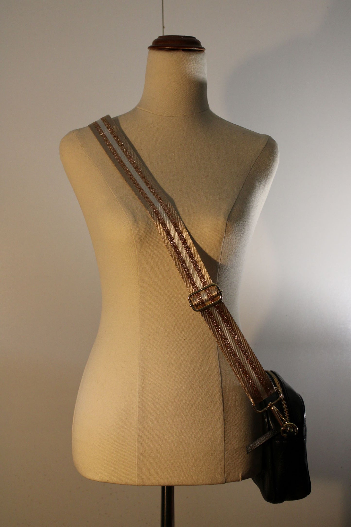 Bag Strap - Cream/Rose Gold/Ivory