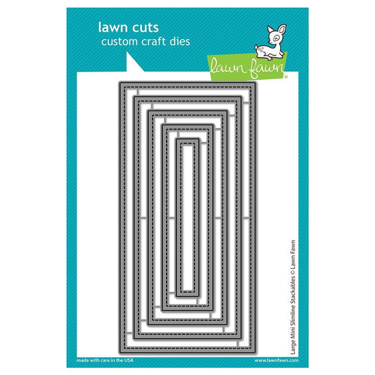 Lawn Fawn Lawn Cuts Custom Craft Dies - Large Mini Slimline Stackables