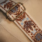 Bag Strap - Nouveau Floral Blue Rust