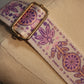 Bag Strap - Nouveau Floral Pink Purple