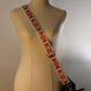 Bag Strap - Nouveau Floral Rust Orange