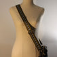 Bag Strap - White Black Yellow Chain